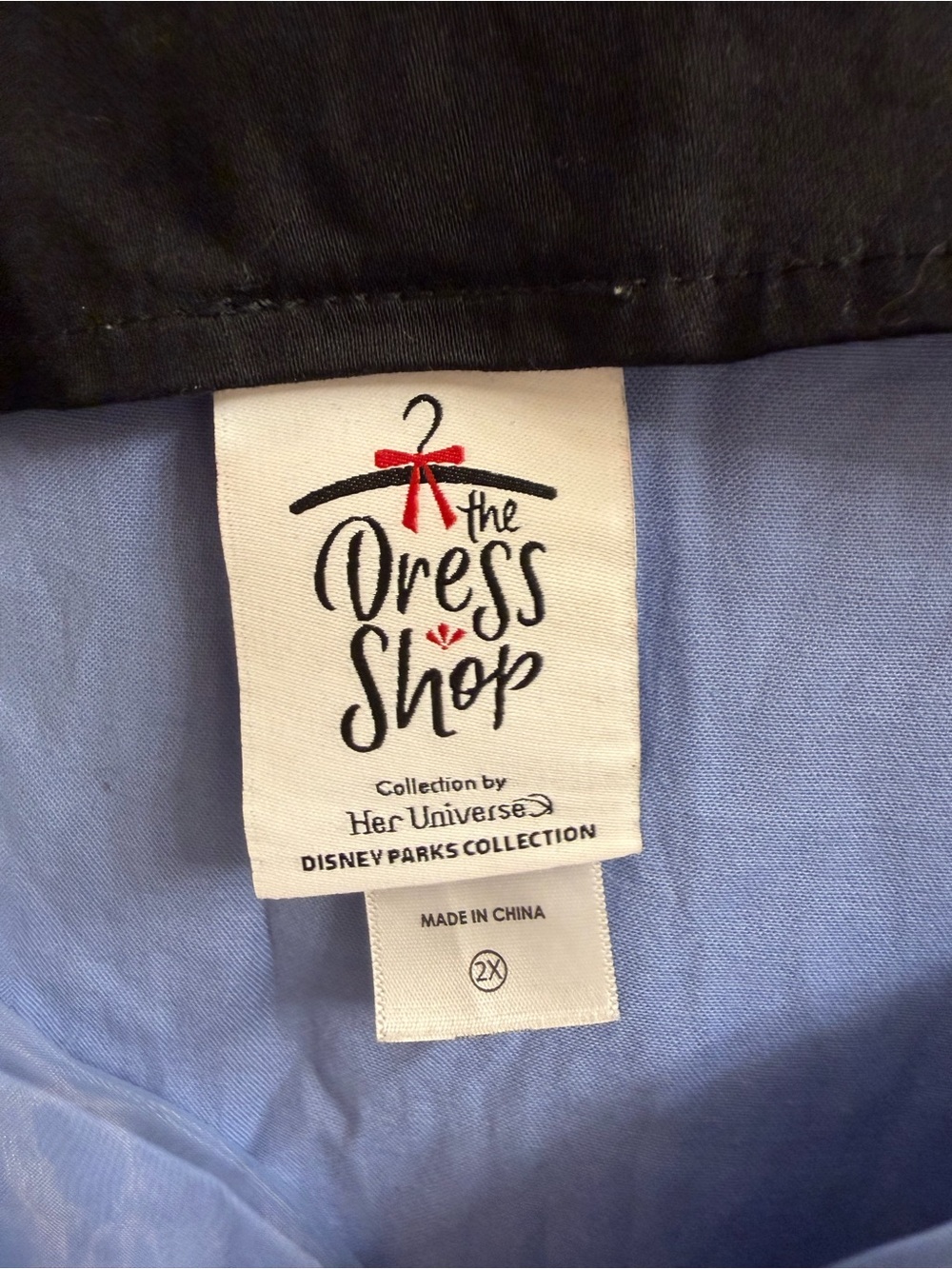 Disney x Her Universe Blue and Black Haunted Mansion Ballroom Dress Shop Dress - Picture 2 of 2